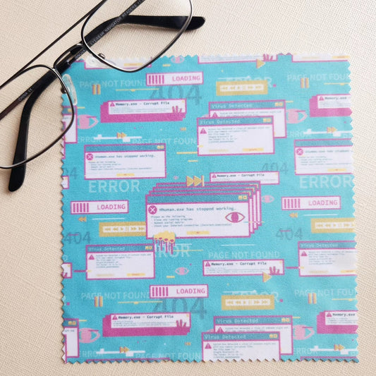 Error 404 Microfibre Cleaning Cloth