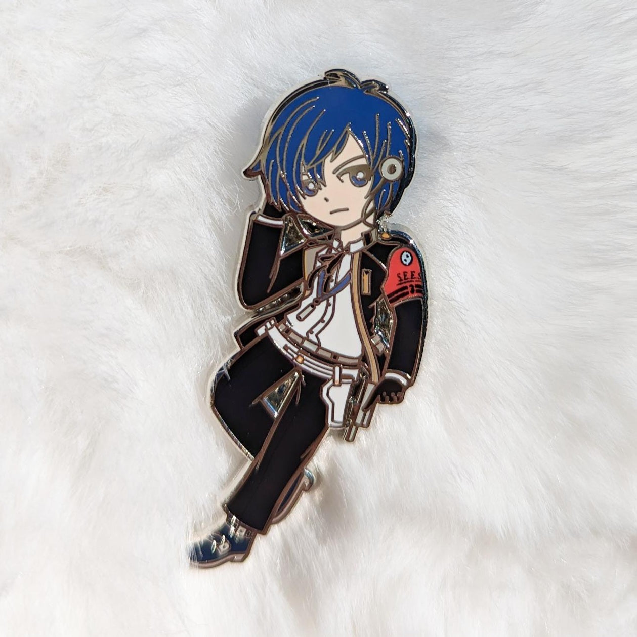 S.E.E.S. Enamel Pins