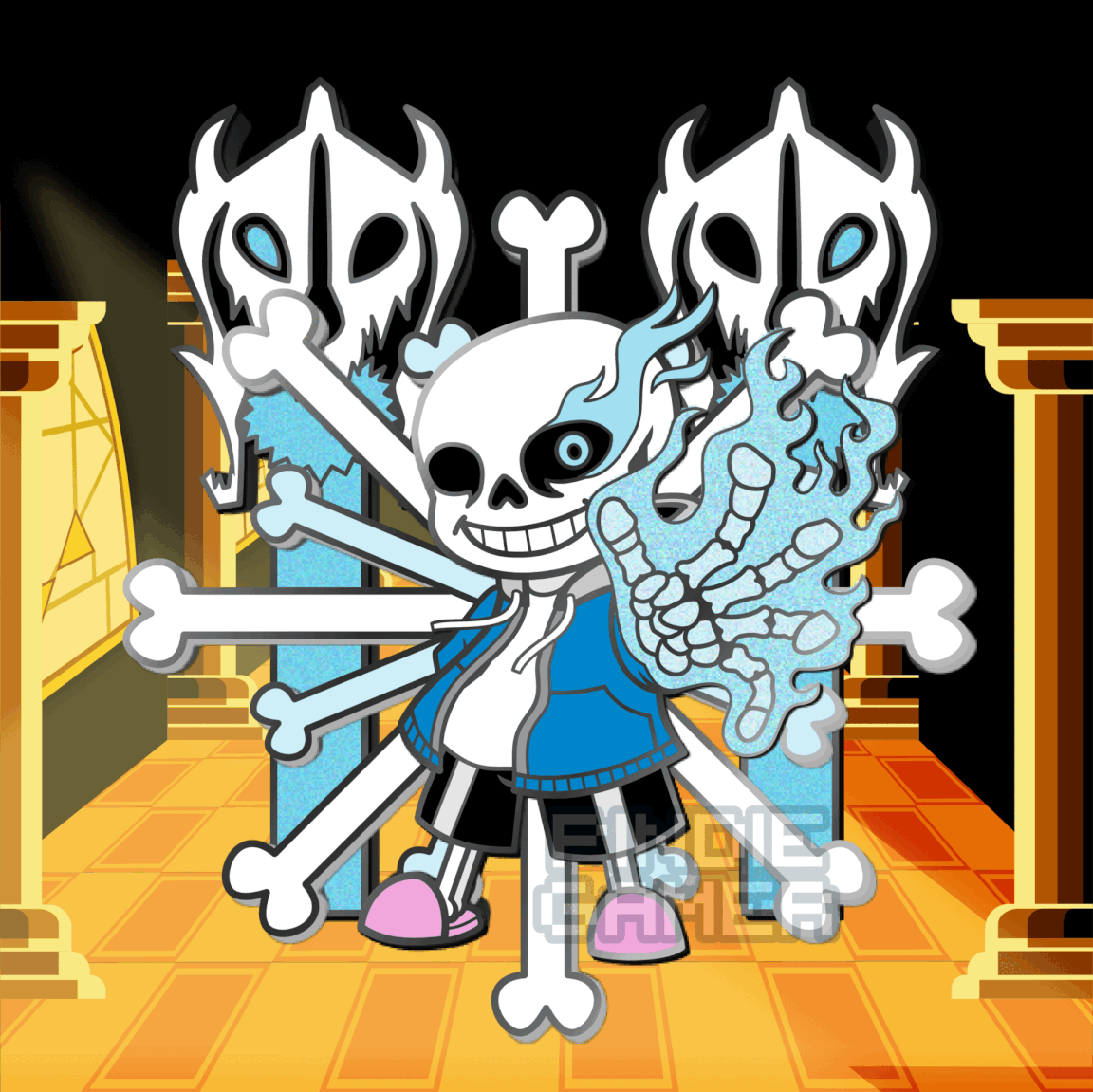 Megalovania Enamel Pin