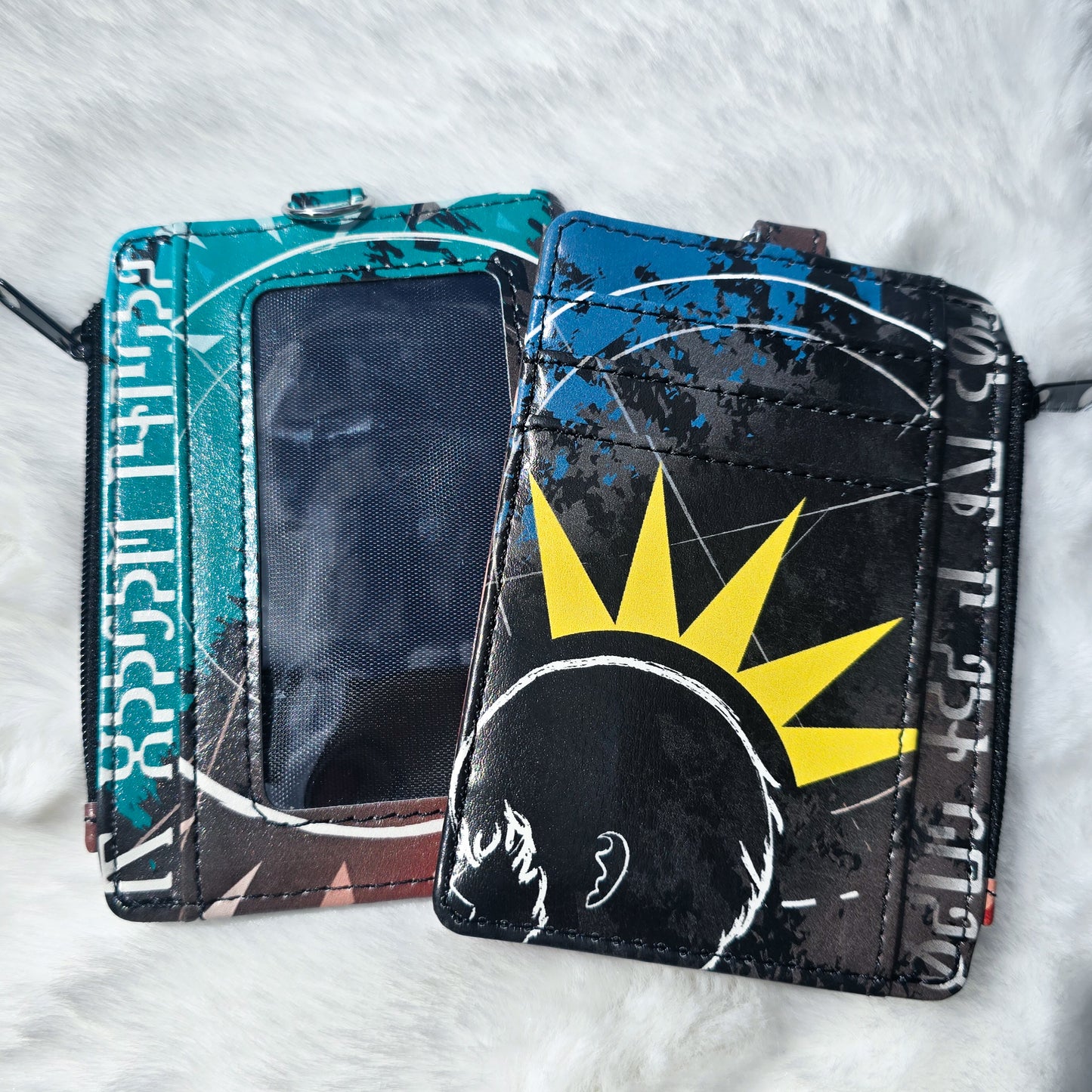 Royal Virtues PU Leather ID Wallet