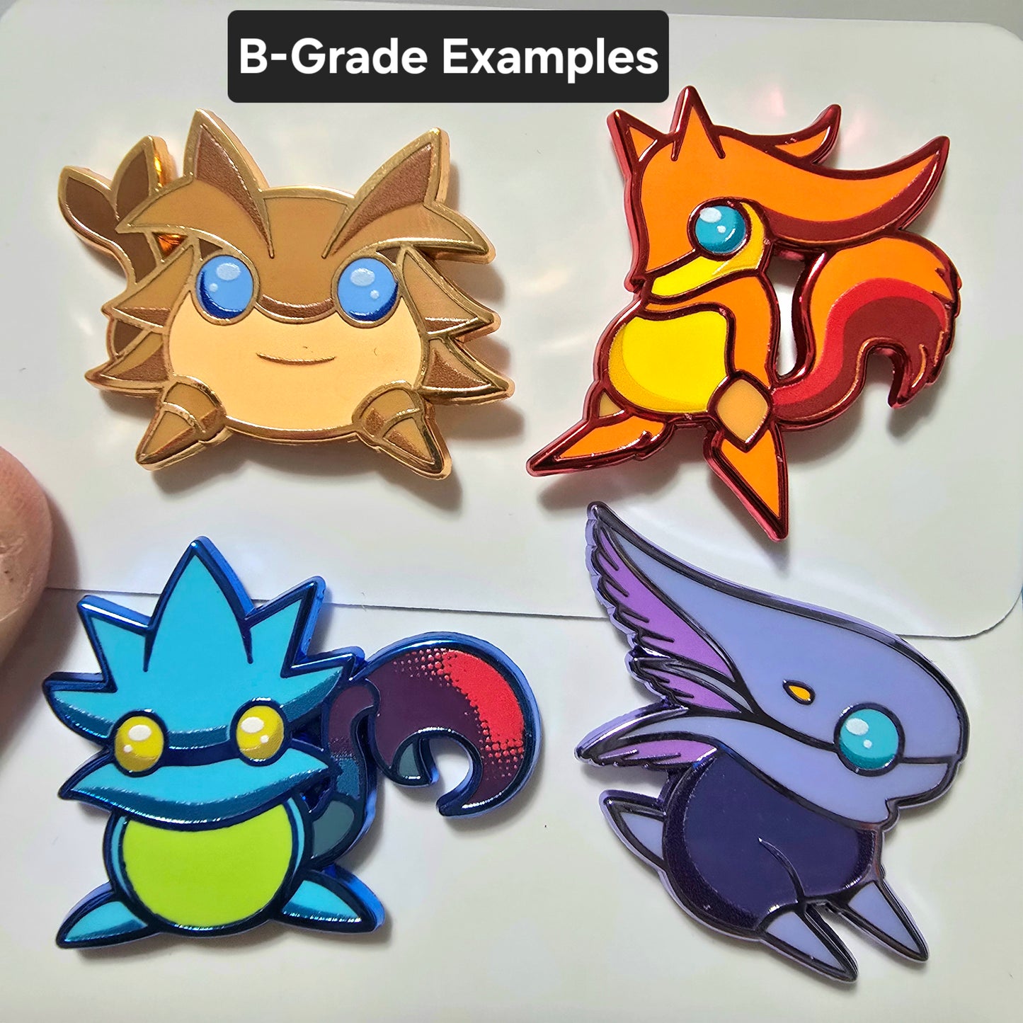 Djinn Enamel Pins