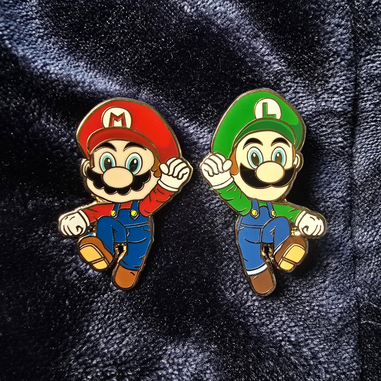 Plumber Brothers Enamel Pins
