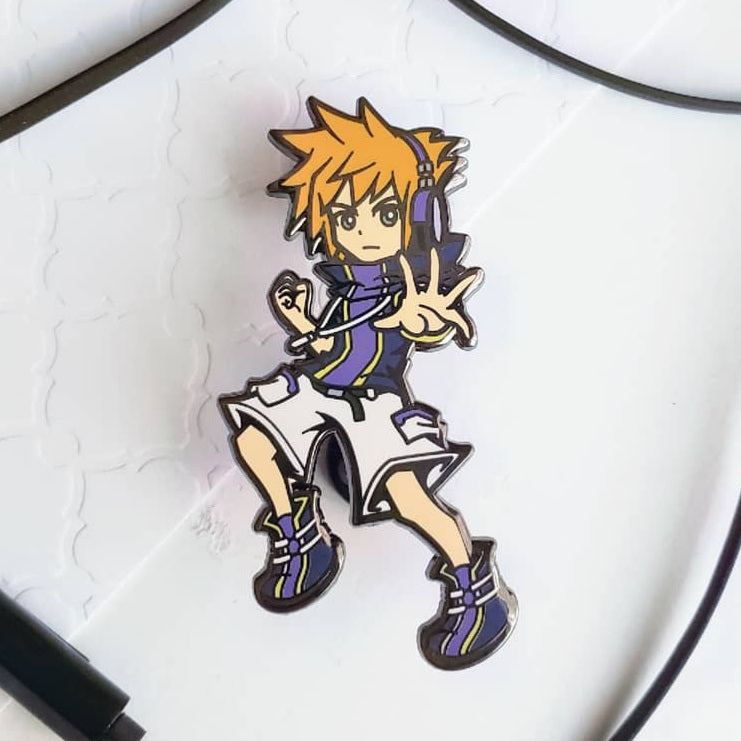 TWEWY Players Enamel Pins