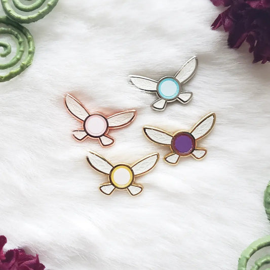 Fairies of the Forest Enamel Board Filler Pins 2-Set