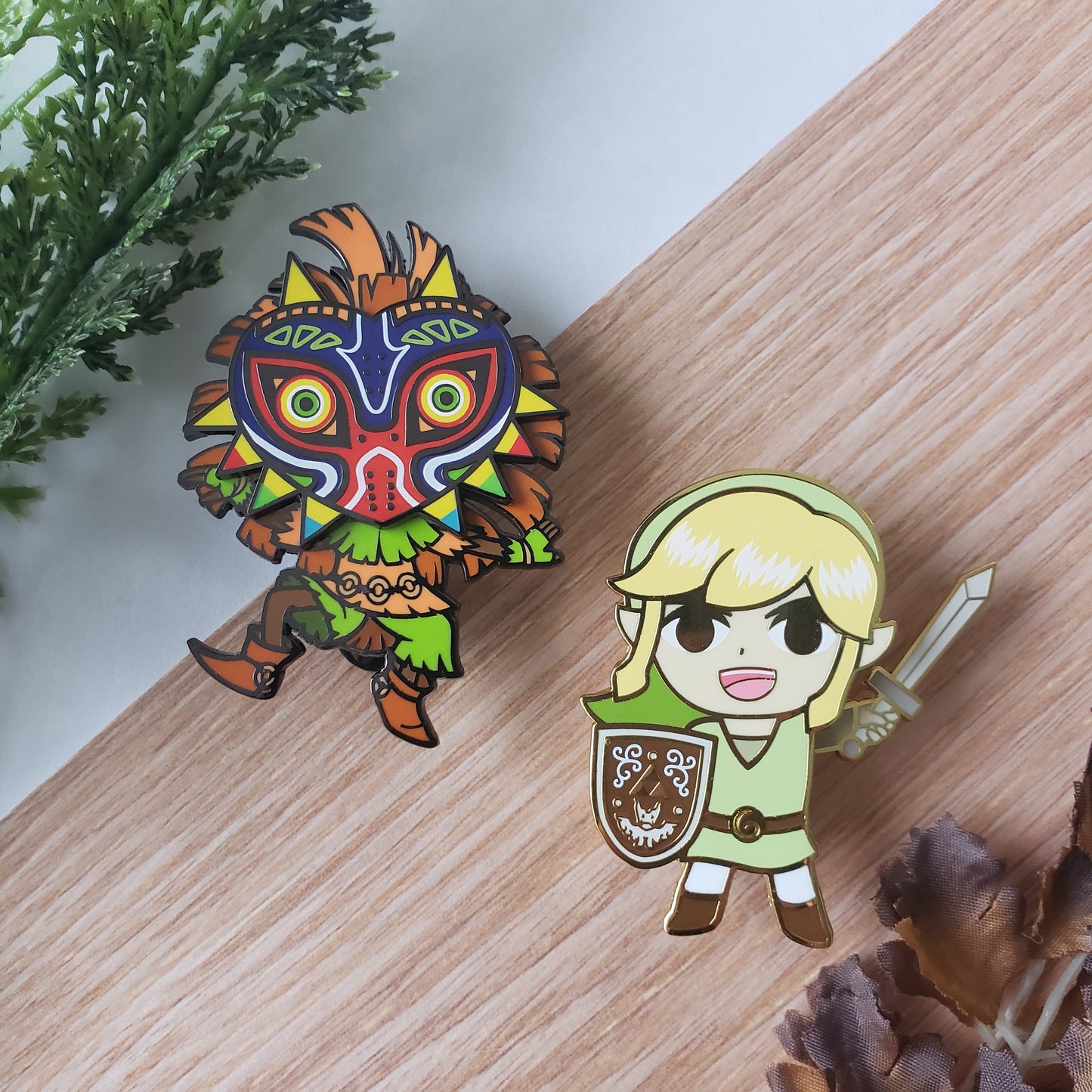 Hero Boy Bobble Enamel Pin