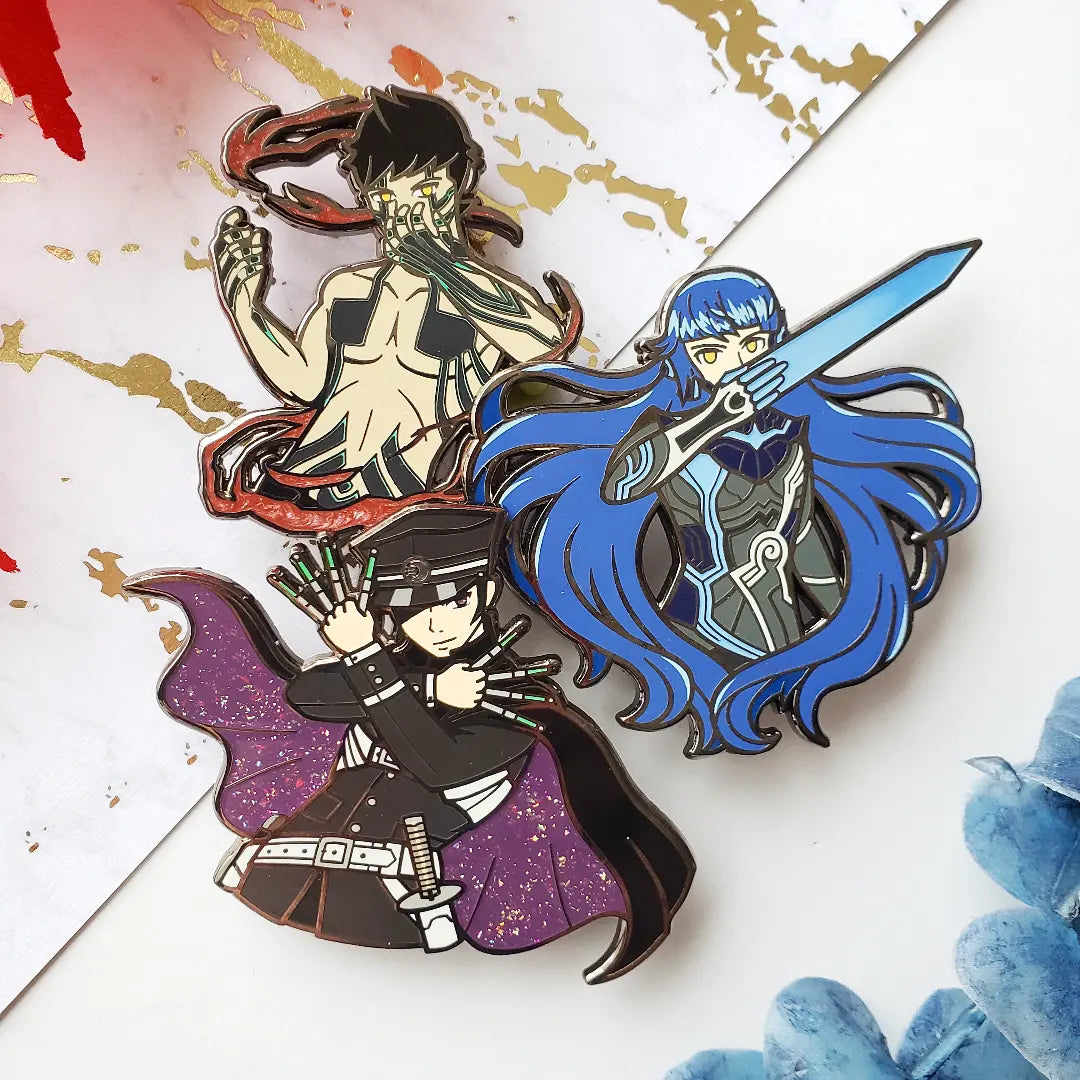 Demi-Fiend Enamel Pin