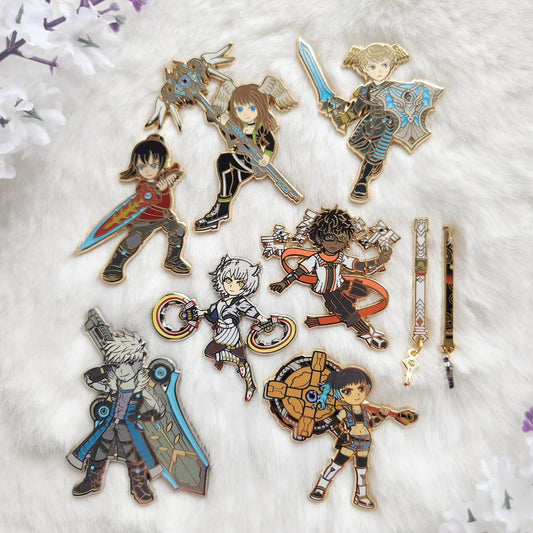 Ouroboros Enamel Pins