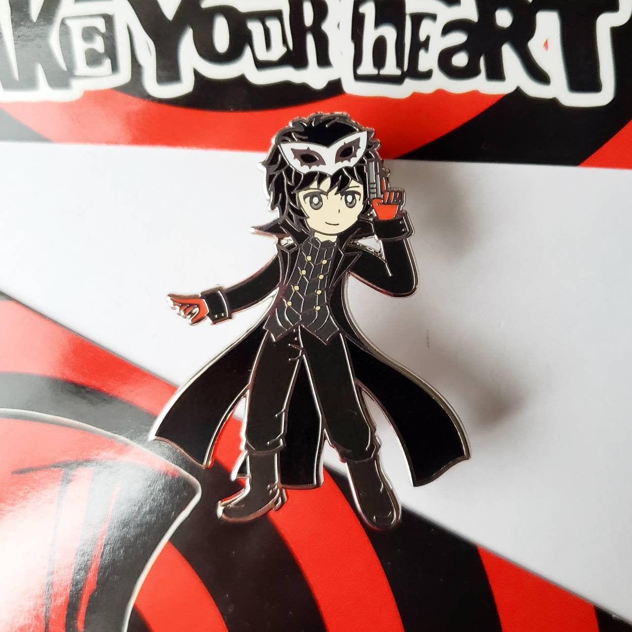 Thieves of Heart Enamel Pins