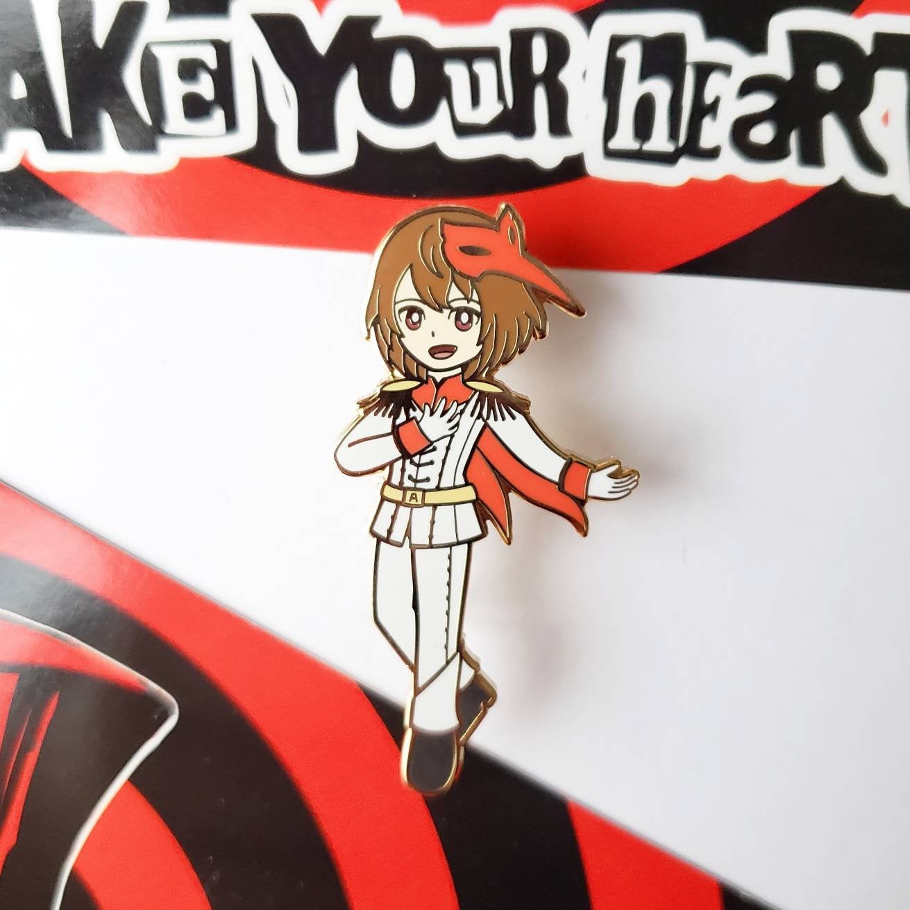 Thieves of Heart Enamel Pins