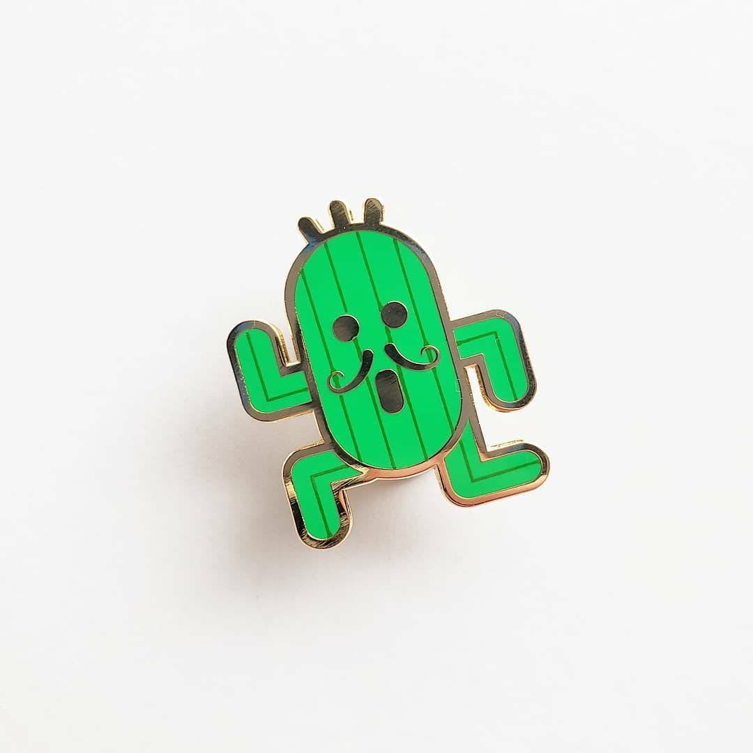 Cactuar Enamel Pin