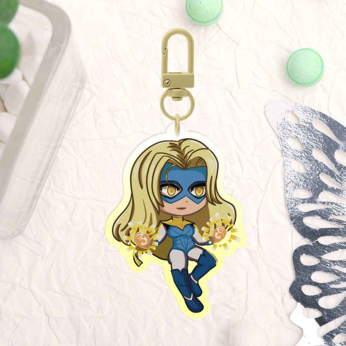 Blonde Blazer Charm