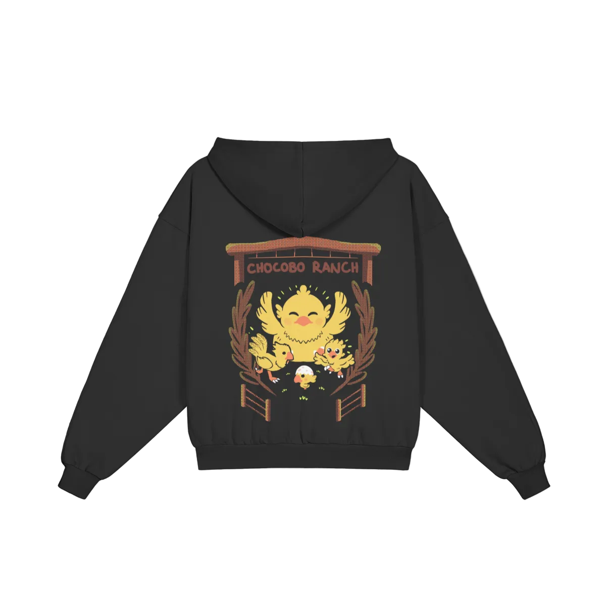 Chocobo Ranch Zip-Up Balloon Hoodie