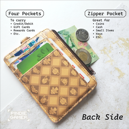 OT2 Path Actions PU Leather ID Wallet