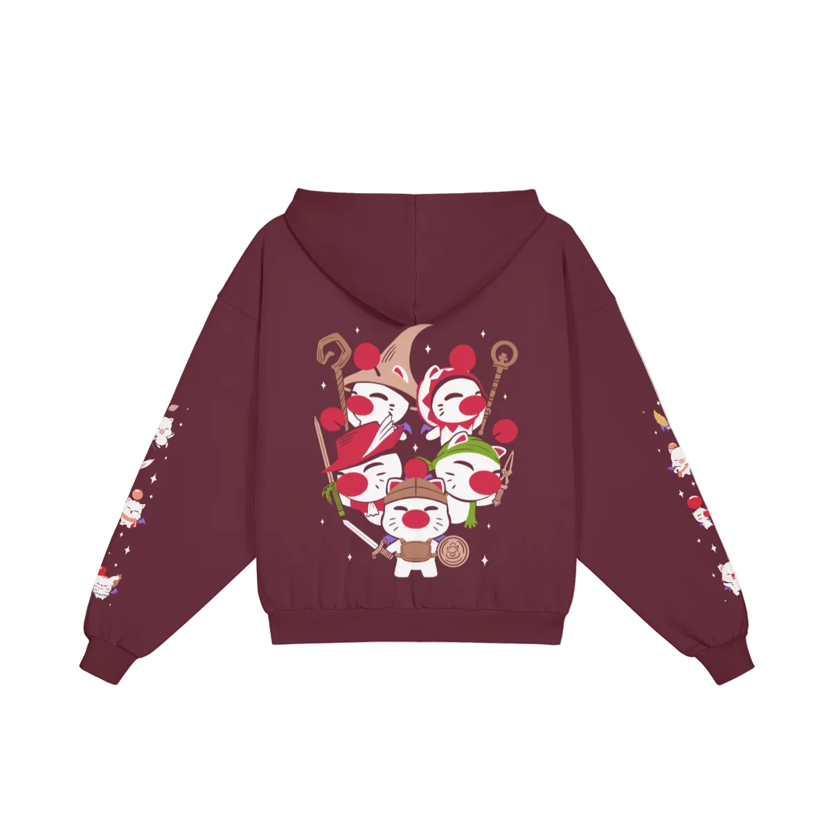 Moogle Party Zip-Up Hoodie