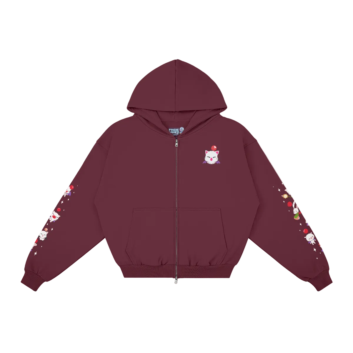 Moogle Party Zip-Up Hoodie