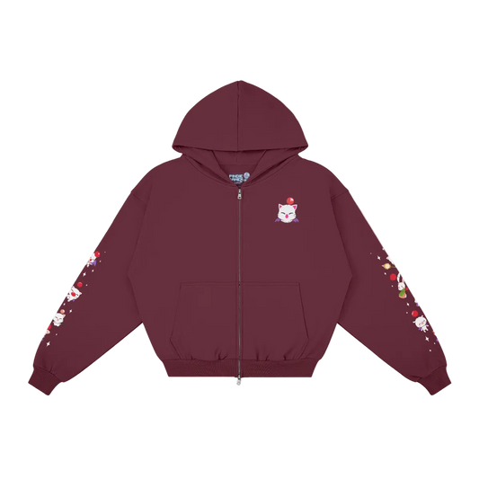 Moogle Party Zip-Hoodie