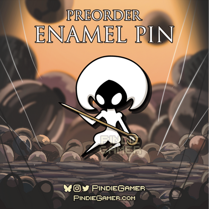 Hollow Knight Silksong Dip Dyed Enamel Pins