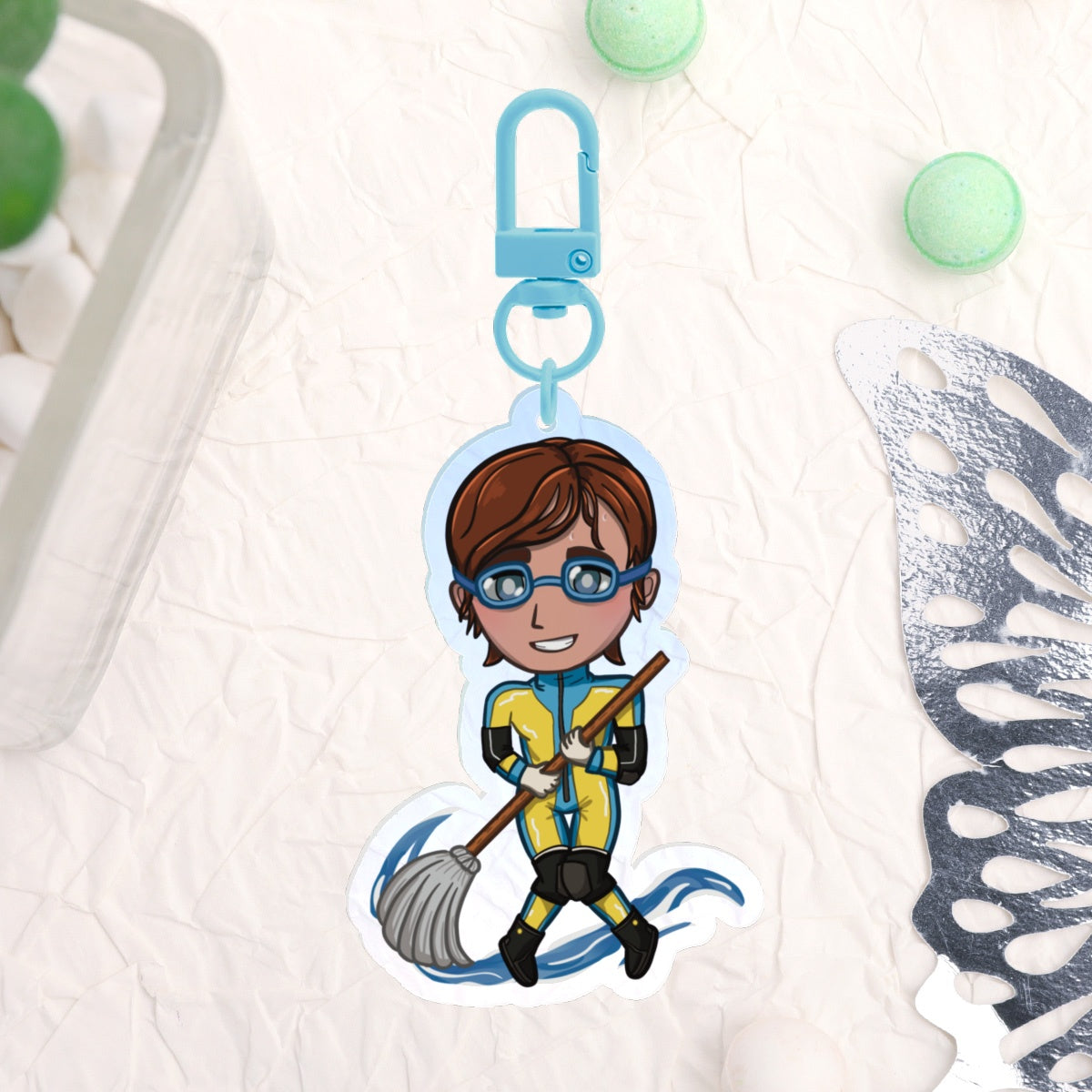 Waterboy Acrylic Charm
