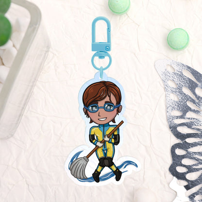 Waterboy Acrylic Charm