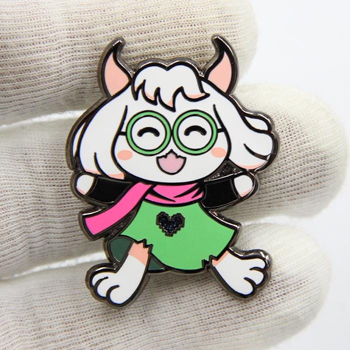Deltarune Enamel Pins