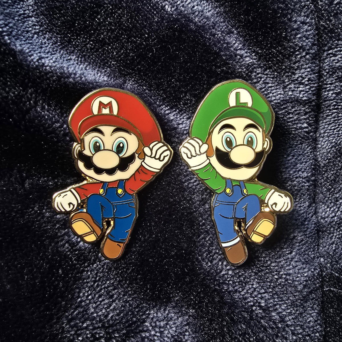 Plumber Brothers Enamel Pins
