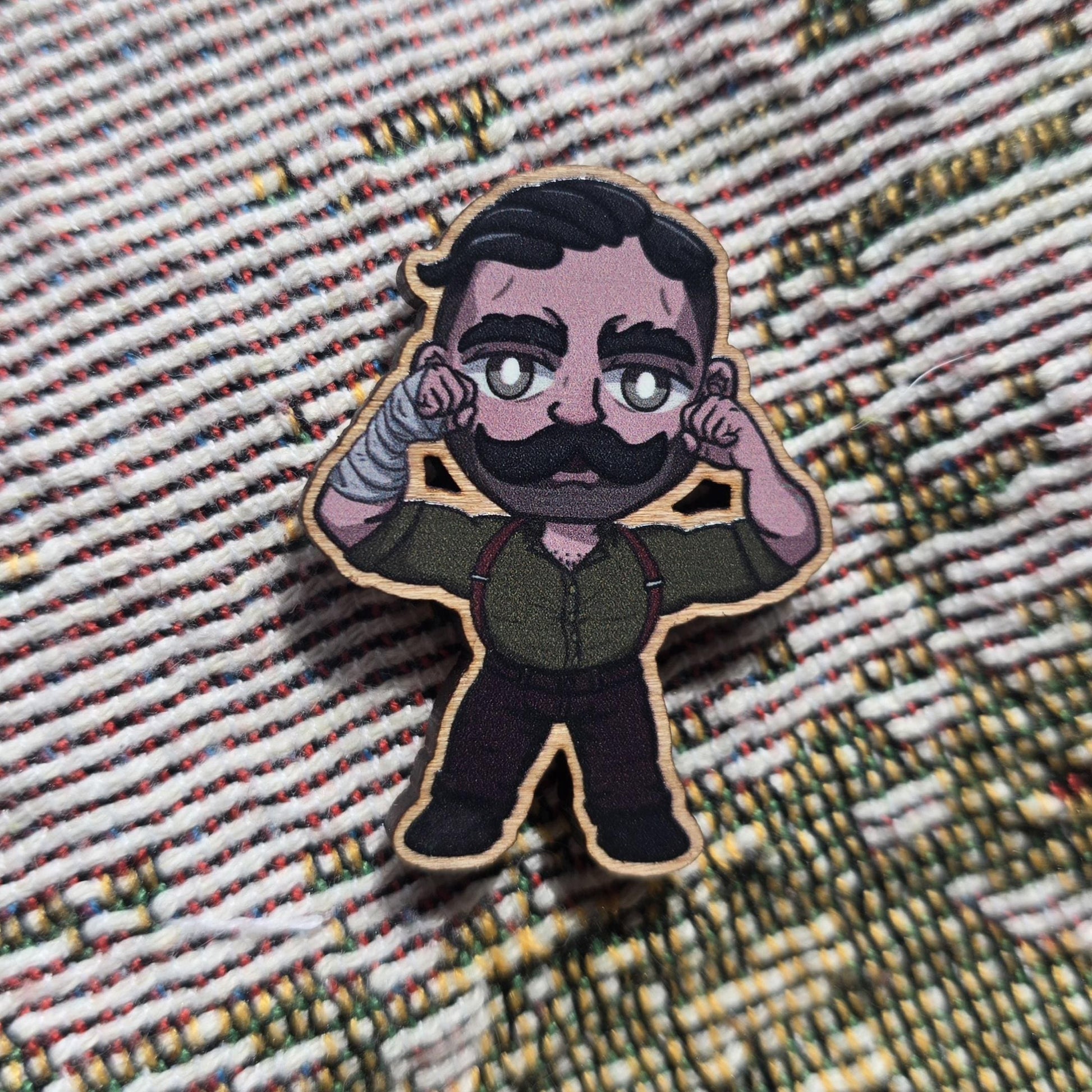 Dispatch Z-Team Wood Pins / Magnets