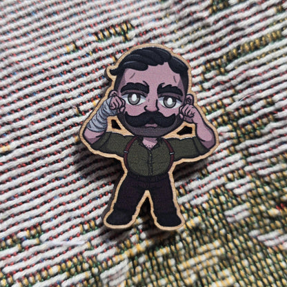 Dispatch Z-Team Wood Pins / Magnets