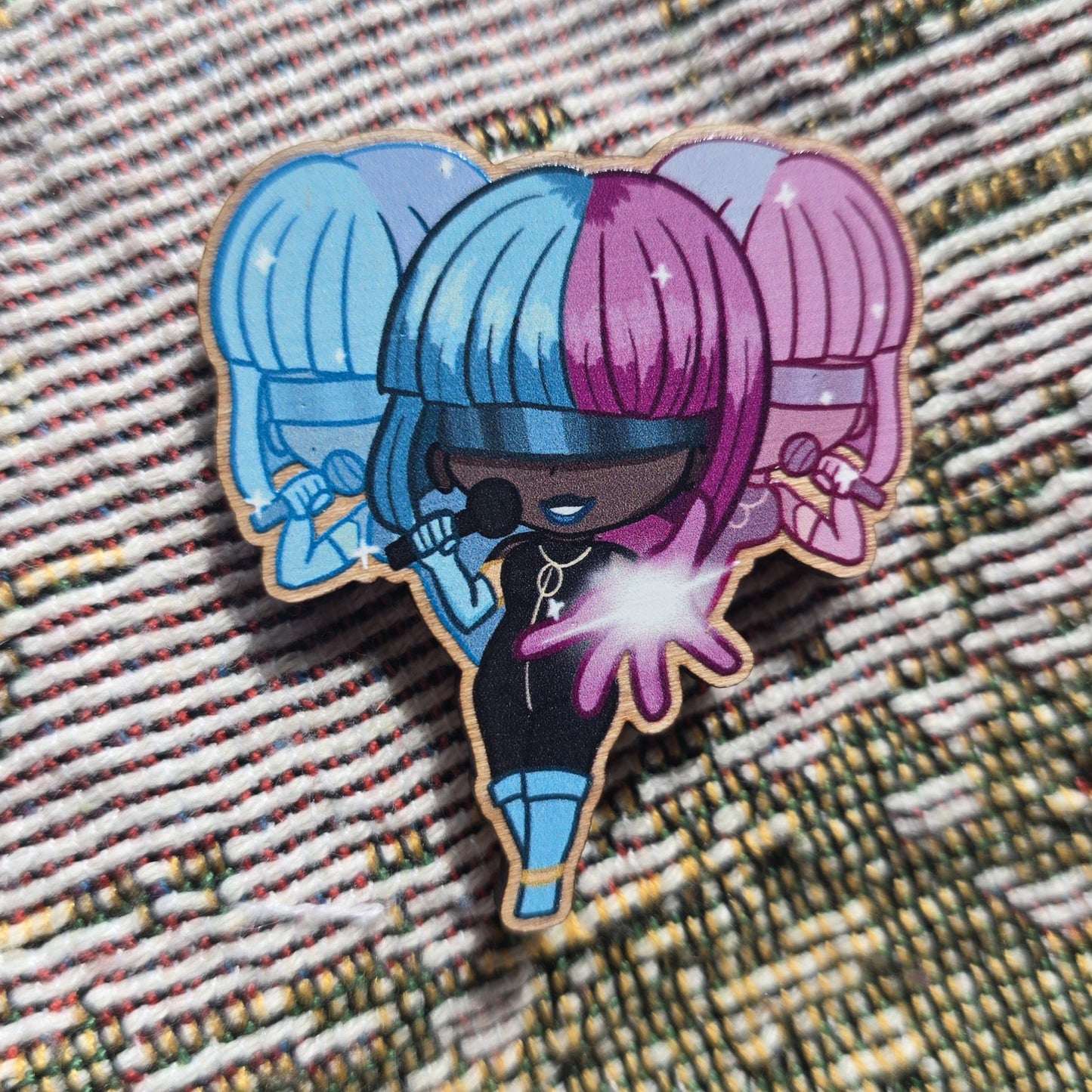 Dispatch Z-Team Wood Pins / Magnets