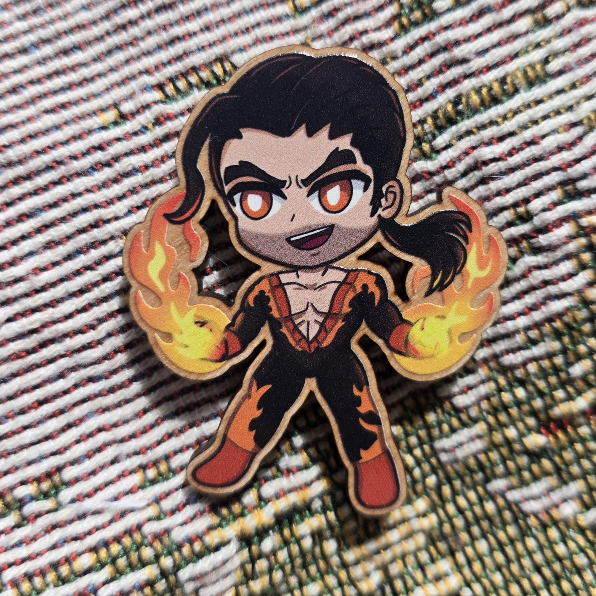 Dispatch Z-Team Wood Pins / Magnets