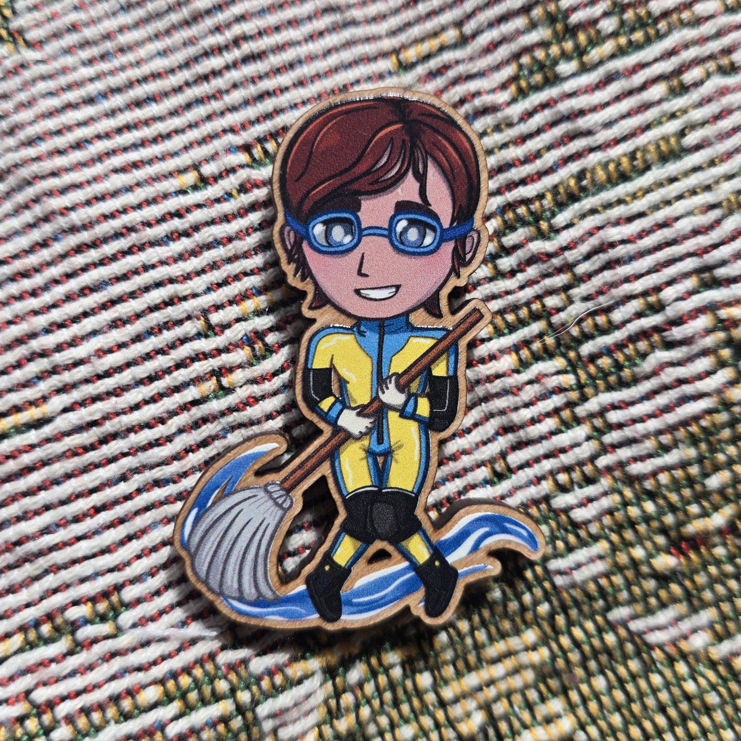 Dispatch Z-Team Wood Pins / Magnets