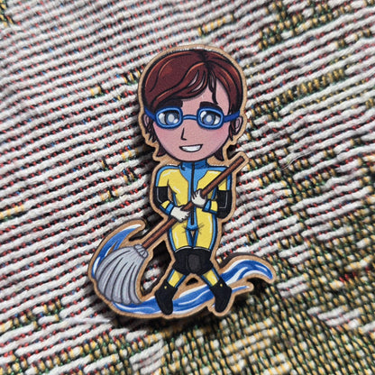 Dispatch Z-Team Wood Pins / Magnets