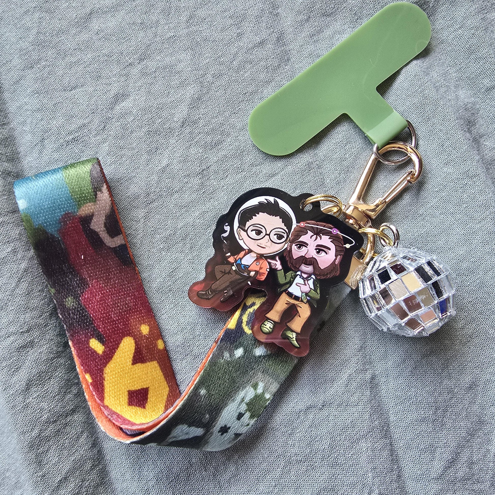 Disco Elysium Wristlet Phone Charm