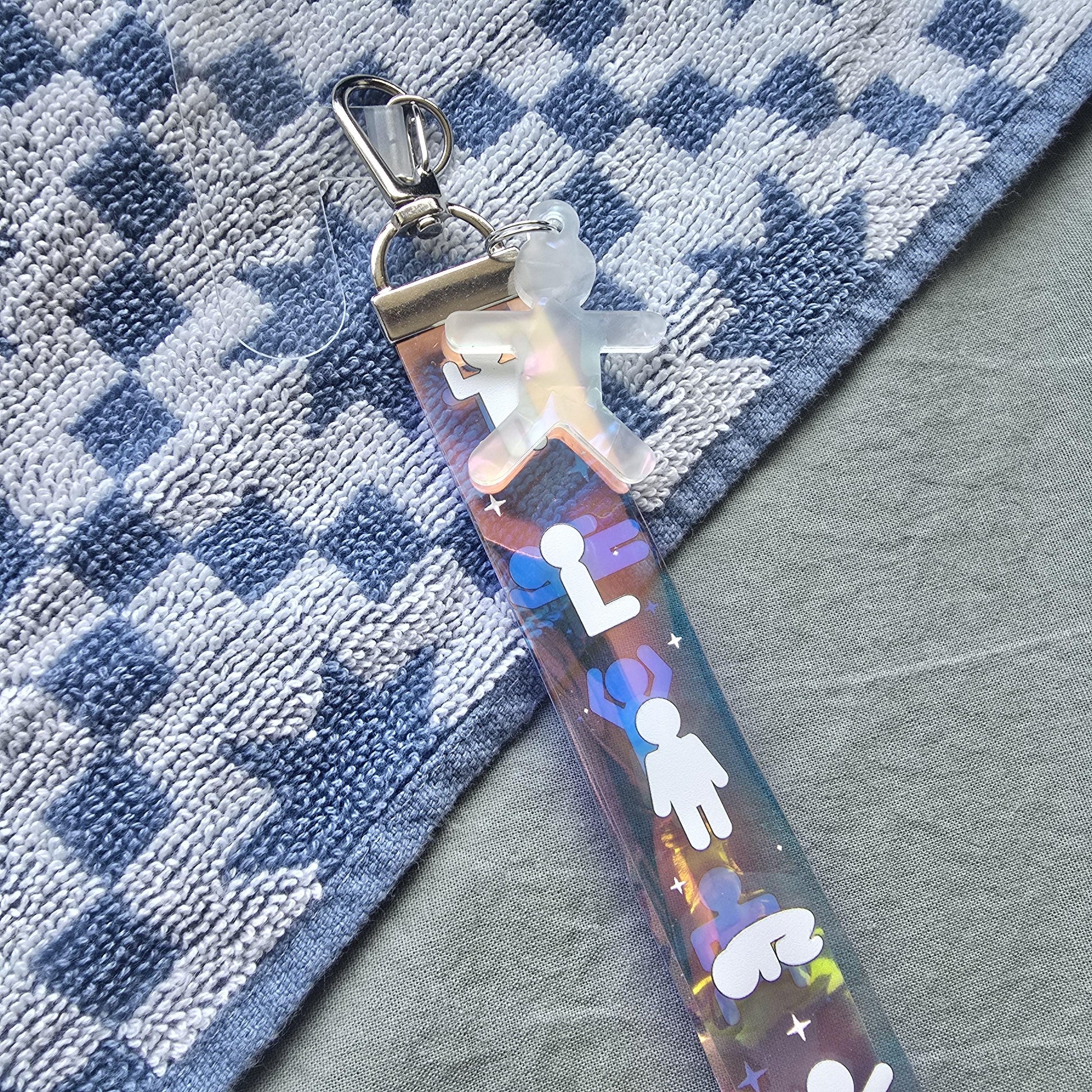 Meccha Chameleon Wristlet Phone Charm