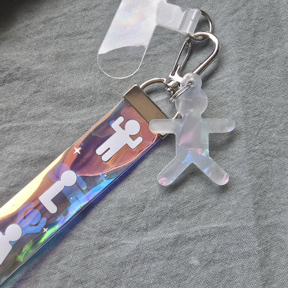 Meccha Chameleon Wristlet Phone Charm