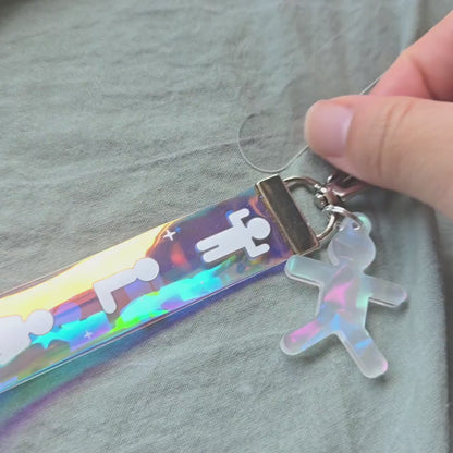 Meccha Chameleon Wristlet Phone Charm