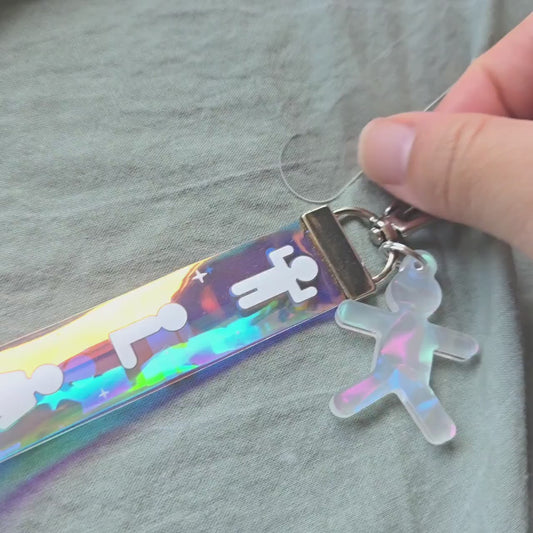 Meccha Chameleon Wristlet Phone Charm
