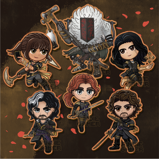 [PREORDER] E33 Wood Pins/Magnets