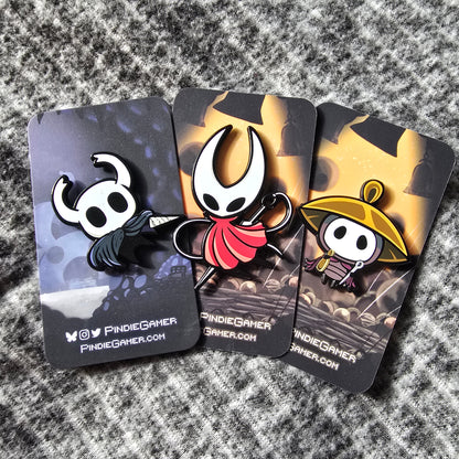 Hollow Knight Silksong Dip Dyed Enamel Pins