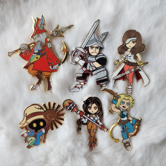 Knights of Gaia Enamel Pins