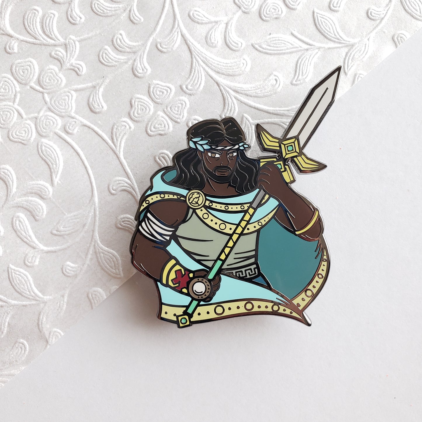 Myrmidons of Troy Enamel Pins