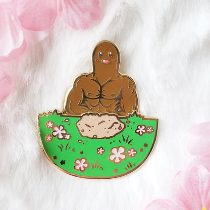 Biglett Sliding Enamel Pin