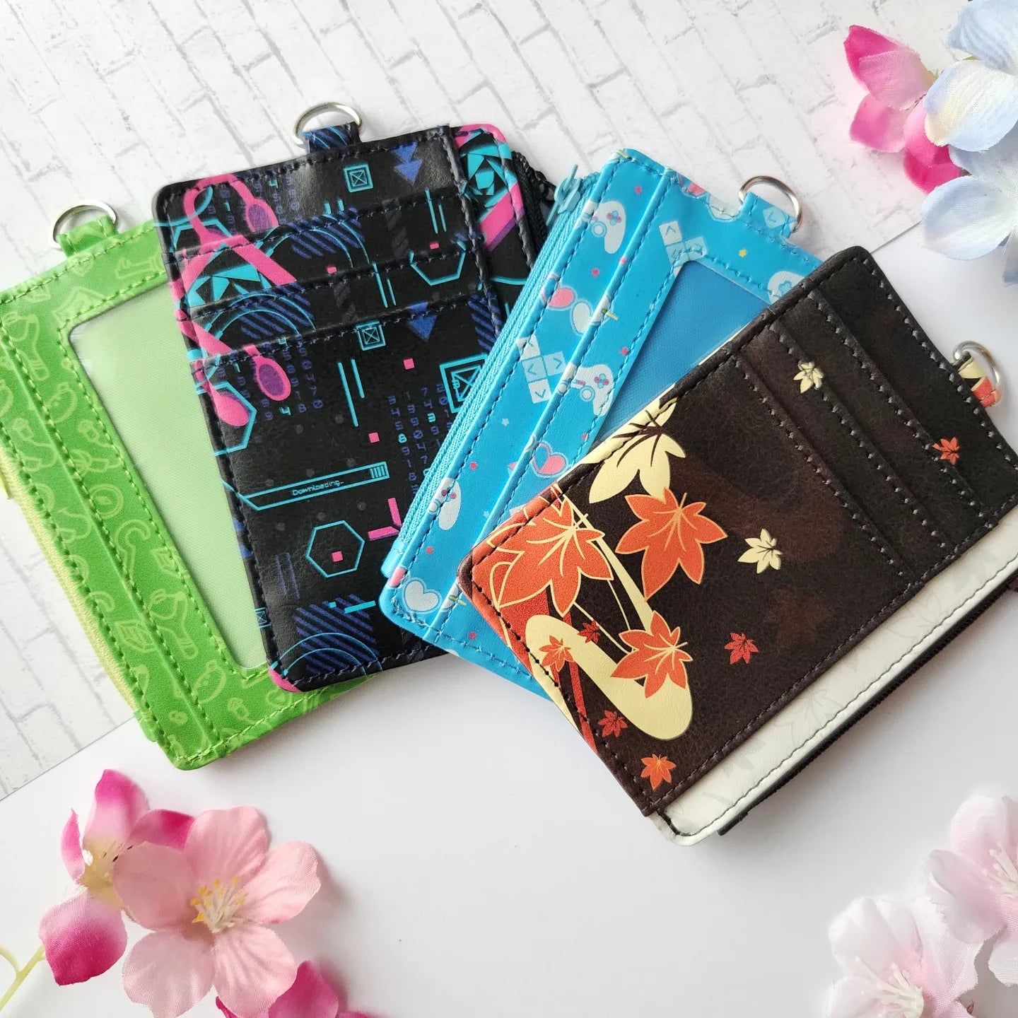 Kaedehara PU Leather ID Wallet
