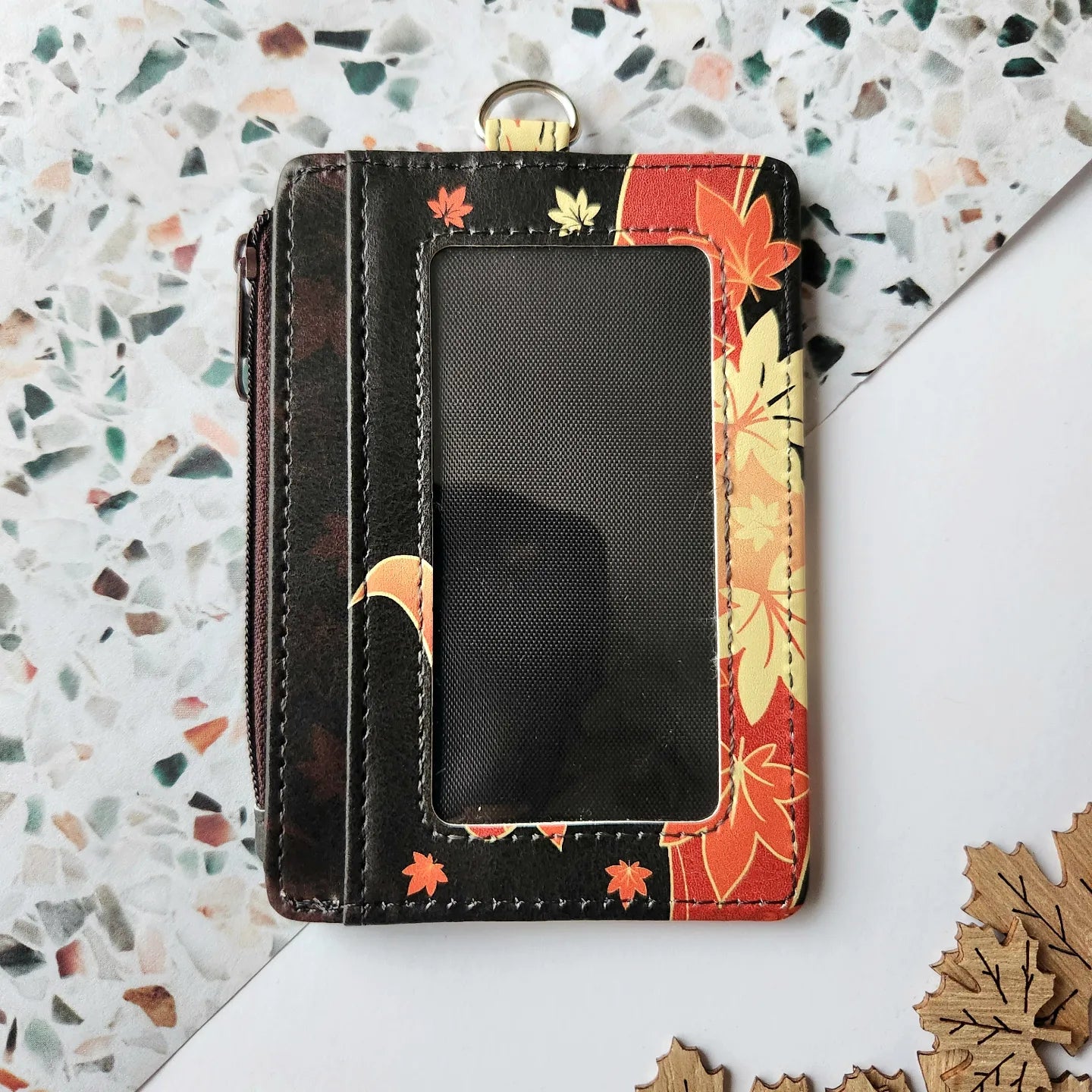 Kaedehara PU Leather ID Wallet