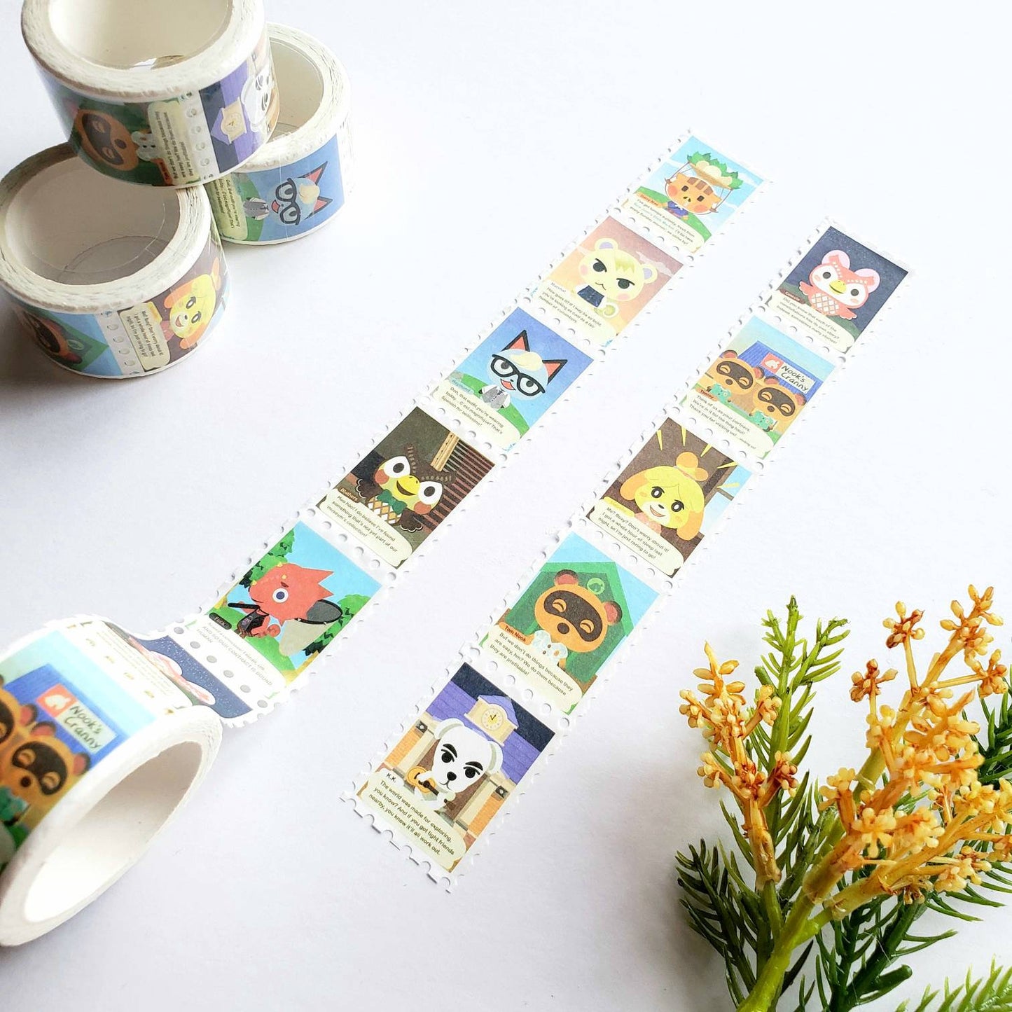 (Misprint) Little Town Moments Stamp Washi